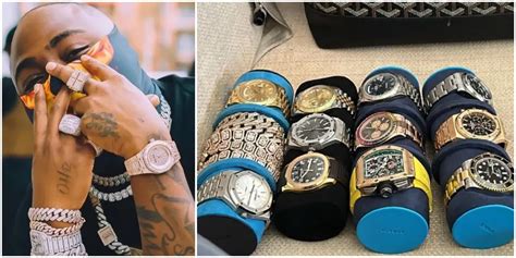 A Look Inside Davido’s ₦1 Billion Wristwatch Collection